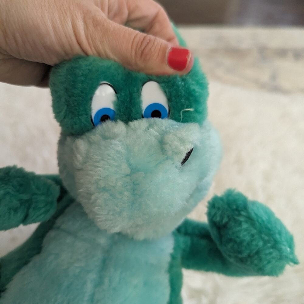 Vintage Dinosaur 1988 Denver The Last Dinosaur Stuffed Animaln - Picture 3 of 7